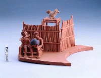 藏品(醉酒(陶塑))的圖片